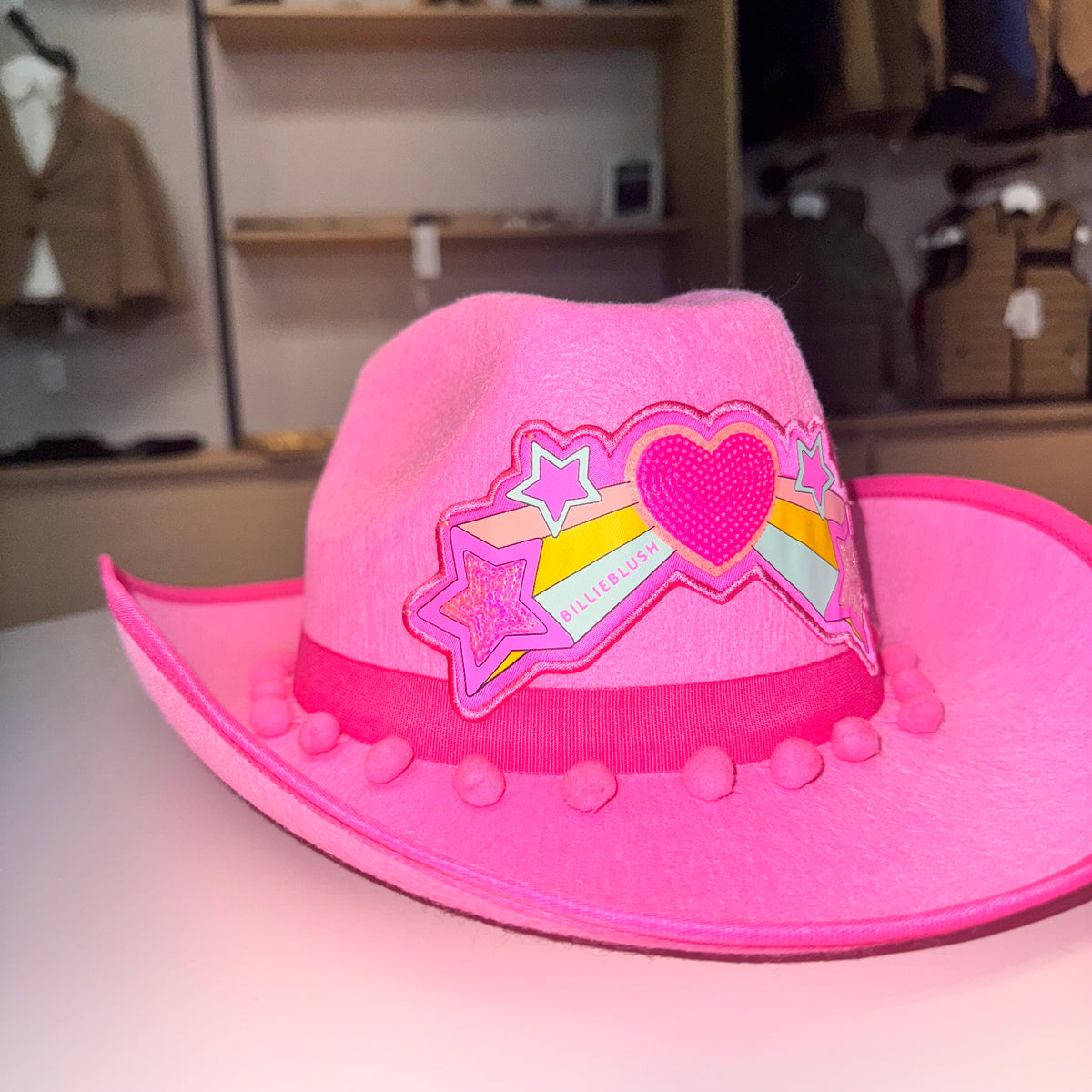 Sombrero cowgirl Billie Blush