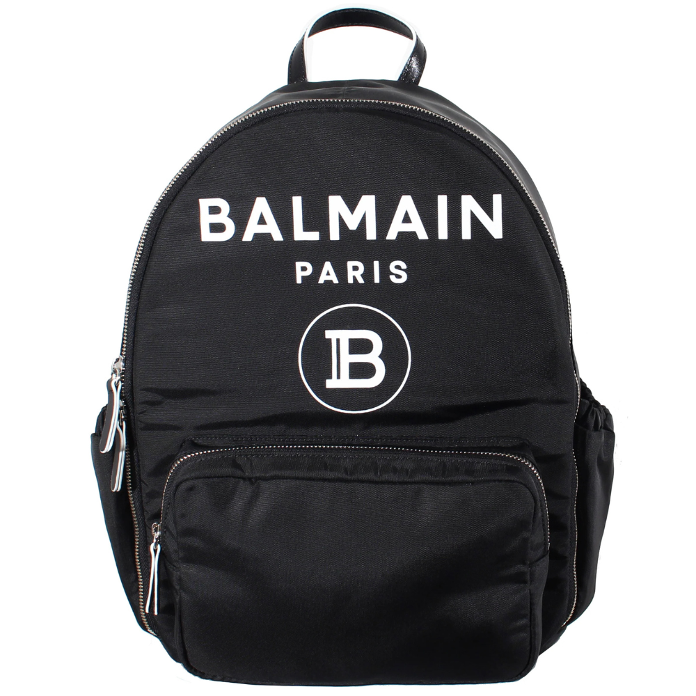 Mochila BALMAIN Paris con logo frontal