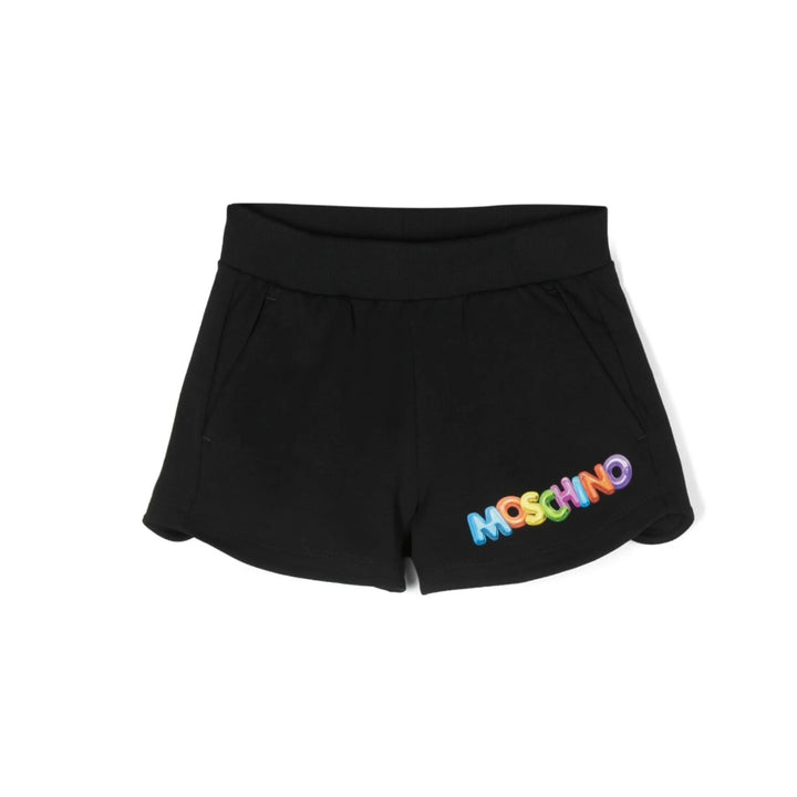 EK-MOSCHINO-SHORT-NIÑA-NEGRO EK-MOSCHINO-SHORT-NIÑA-NEGRO