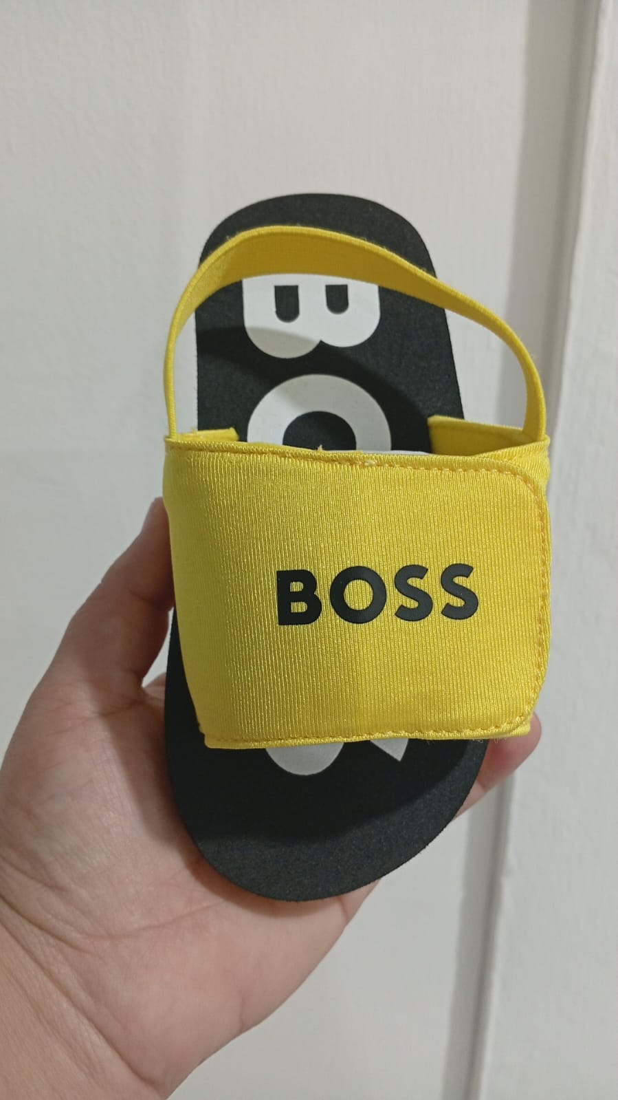 Sandalias BOSS Kids Amarillo