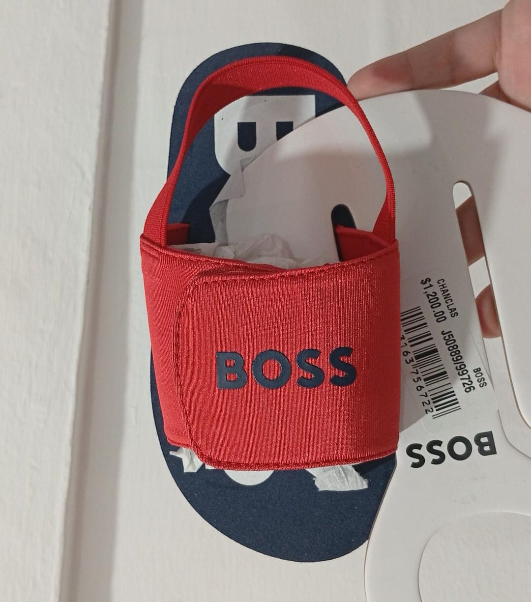 Sandalias BOSS Kids Rojas