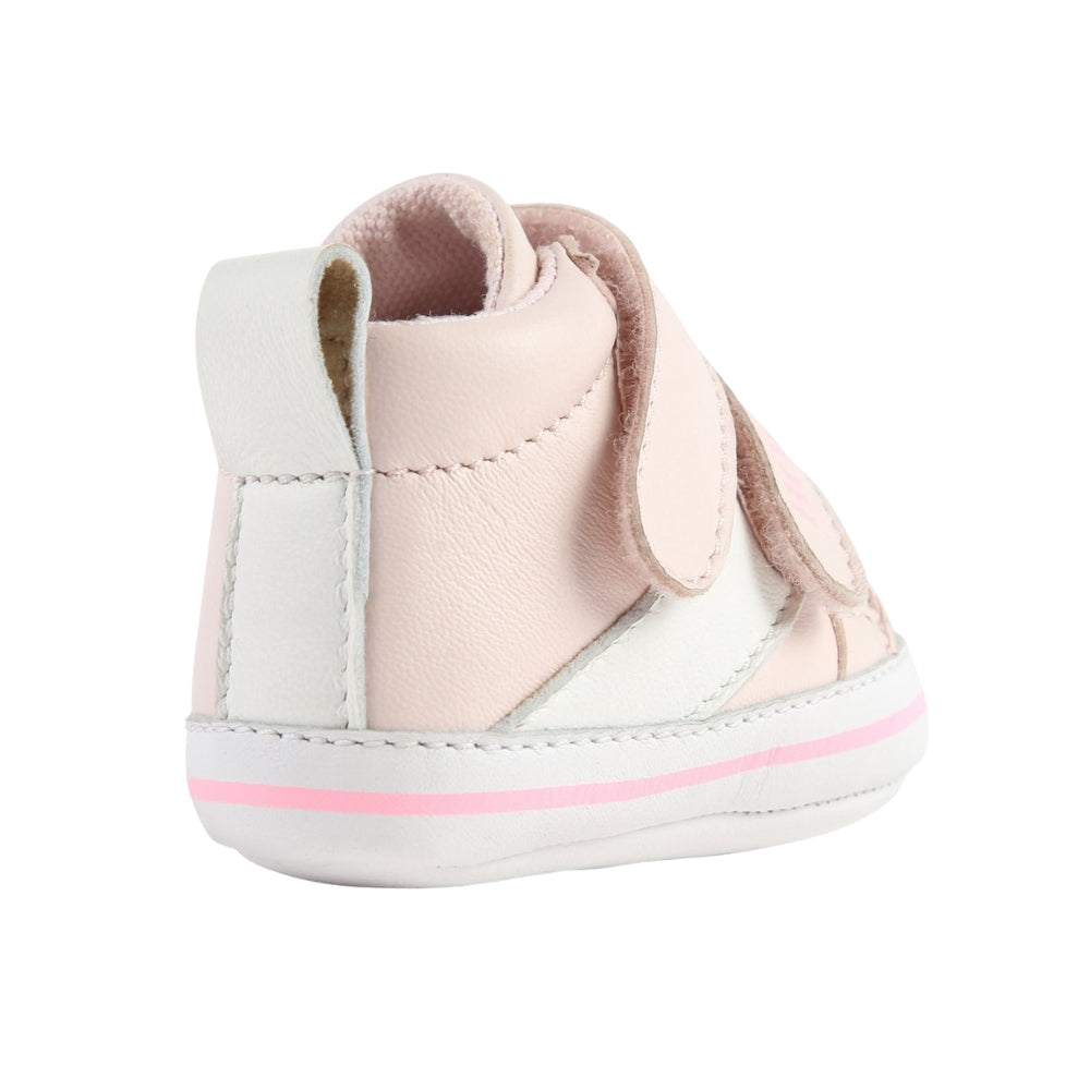 BOSS Baby Sneakers Soft Pink Velcro