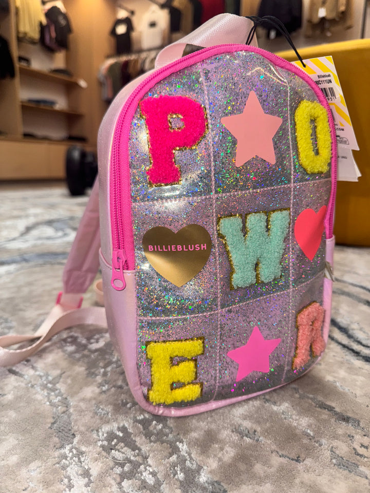 Mochila Glitter “Power” – Billie Blush