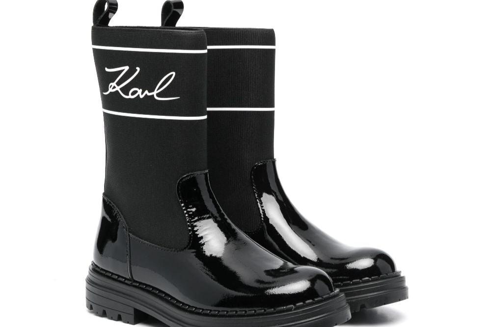 Bota Redonda Karl Lagerfeld