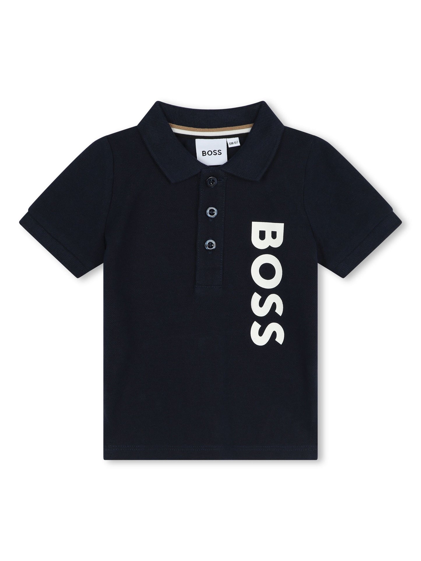 Playera Tipo Polo Boss