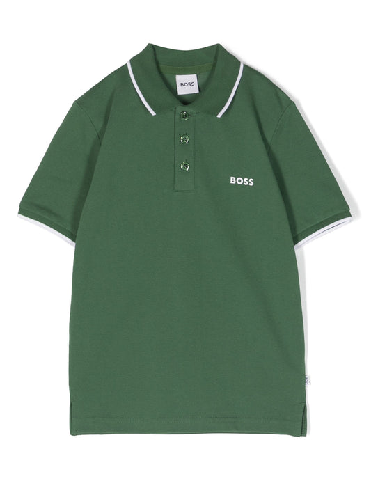 Playera Tipo Polo Boss