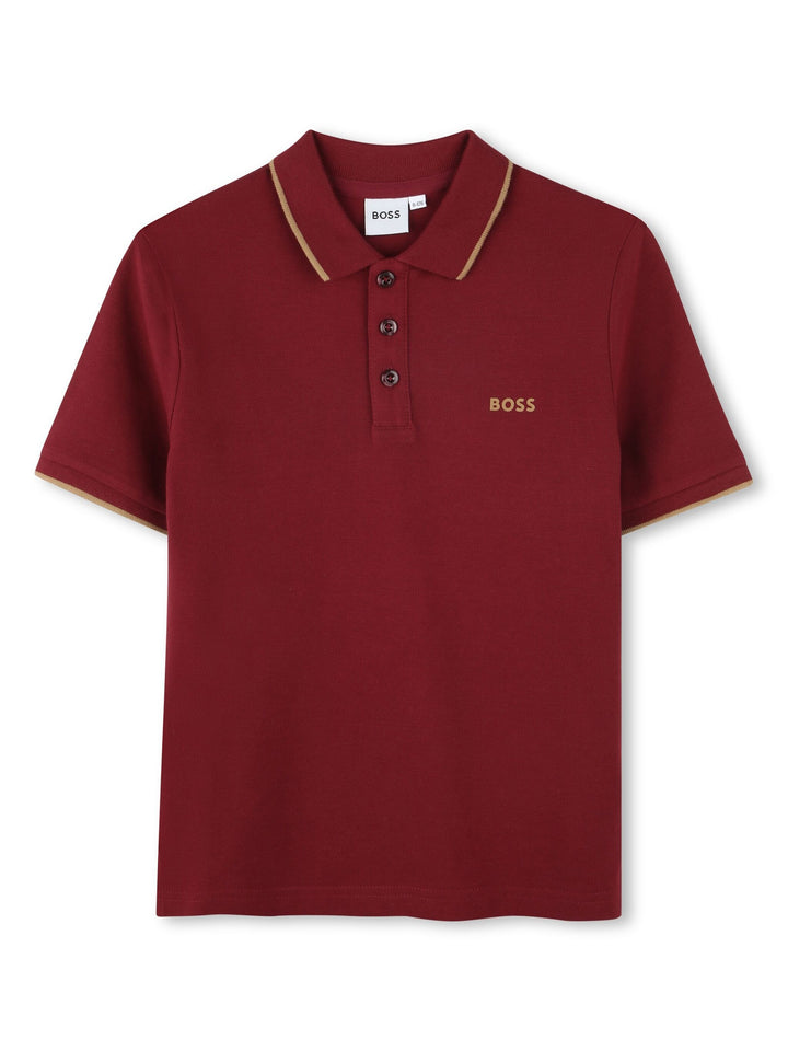 Playera Polo Manga Corta Boss