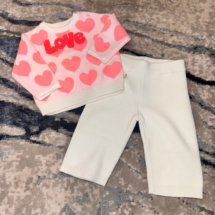 Conjunto “Love” con Corazones – Billie Blush