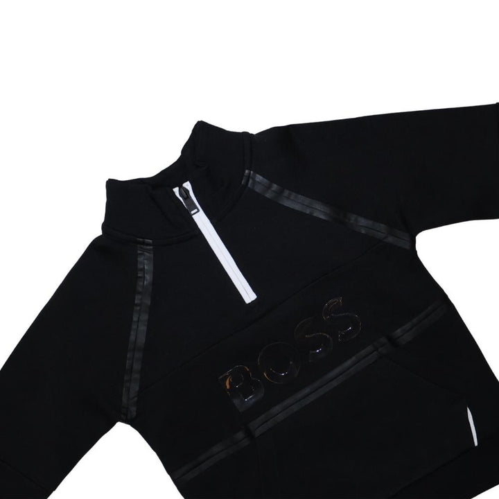 Sudadera BOSS Hybryd Quarter-Zip