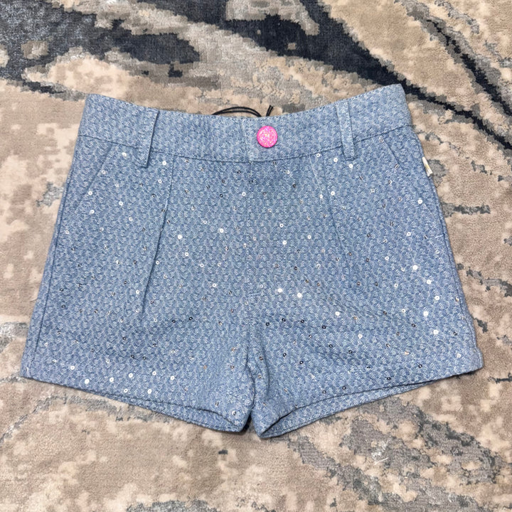 Short Azul con Brillo – Billie Blush