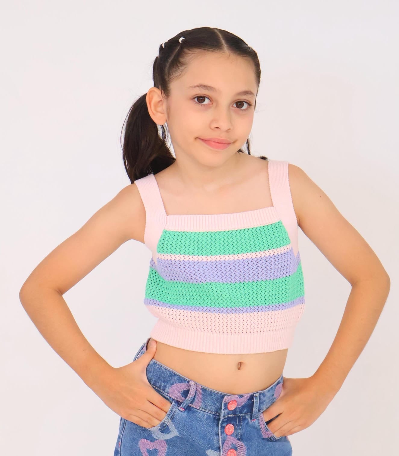 Top tejido  multicolor BillieBlush