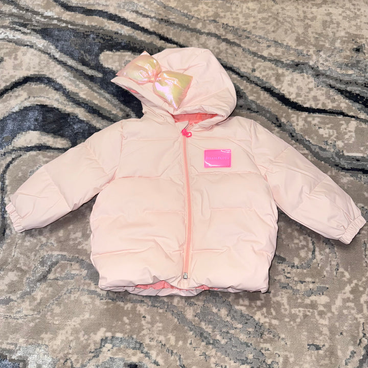 Chamarra Acolchada Rosa con Capucha – Billie Blush