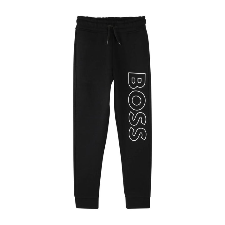Jogger Deportivo Negro BOSS Logo