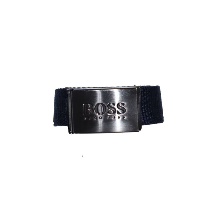 cinturoon BOSS de Lona "Urban Executive" - Navy Blue & Gunmental
