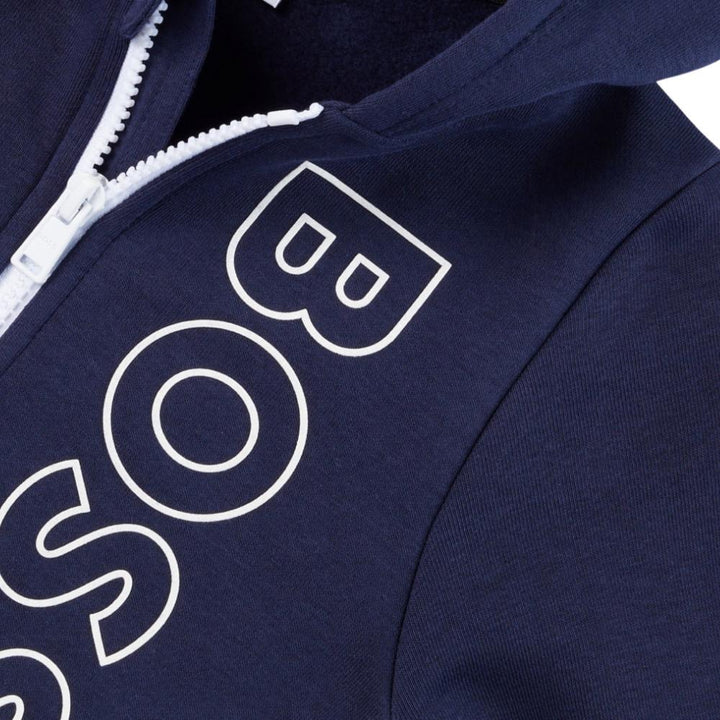 Conjunto de Bebé BOSS oultine - Navy Blue