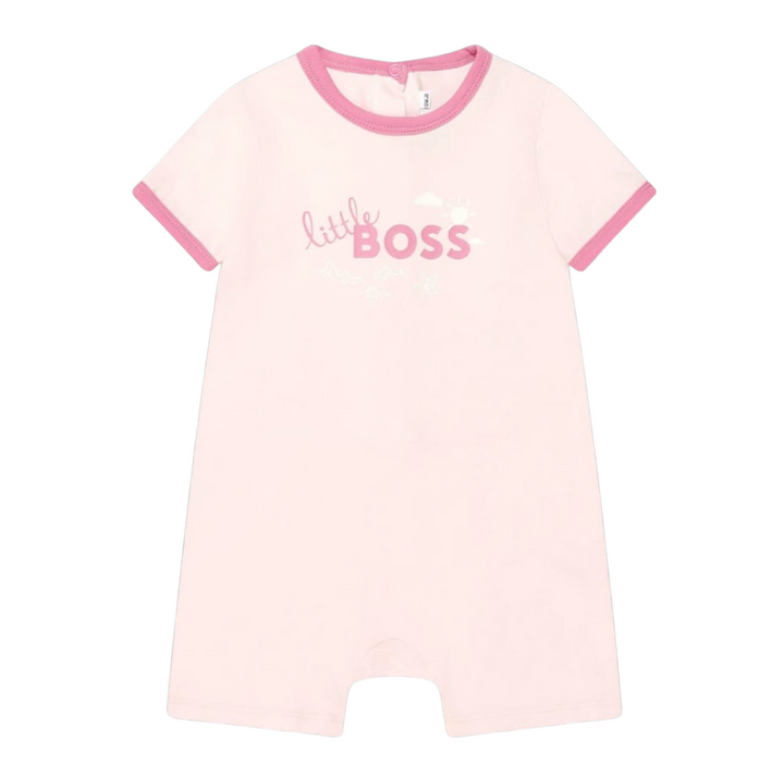Mono Rosa Claro con little rosa Fucsia