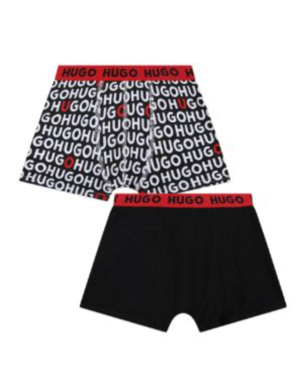 Hugo – Pack de 2 bóxers estampados con logo