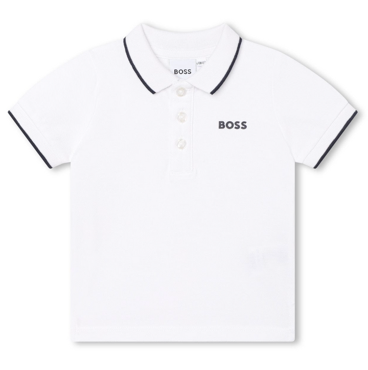 Polo Blanco Niño – BOSS