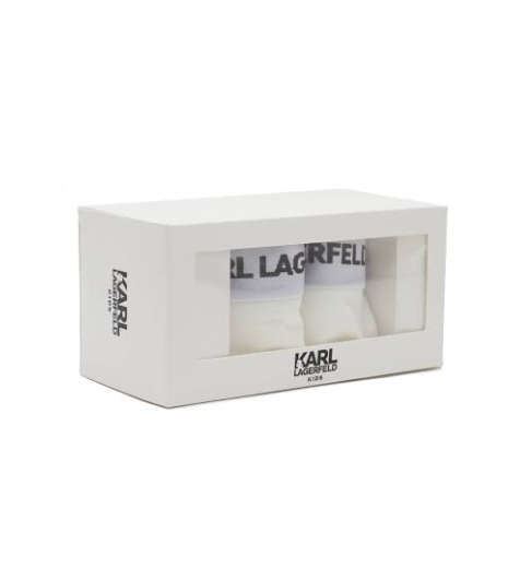 Pack de calzones para niña Karl blancos