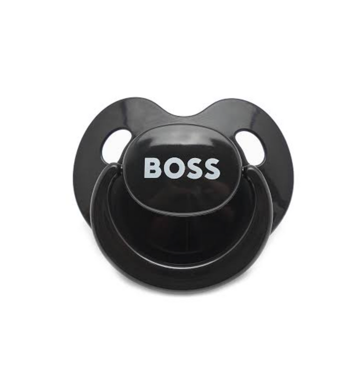 Chupón negro BOSS para bebé