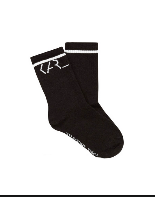 Calcetines KARL LAGERFELD Kids negros con logo