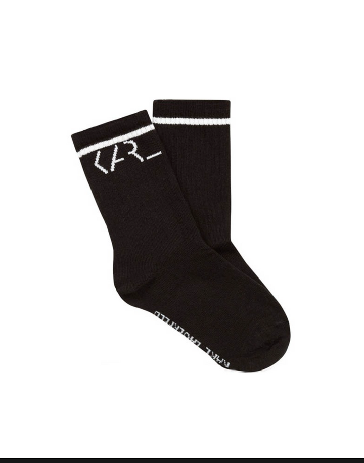 Calcetines KARL LAGERFELD Kids negros con logo