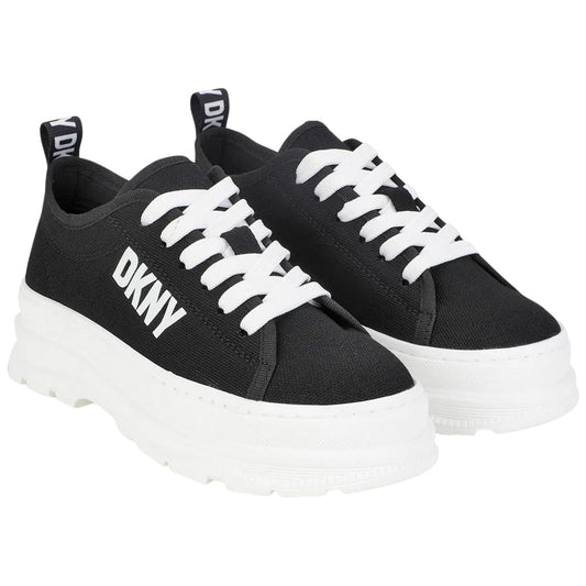 DKNY Tenis Negros Plataforma