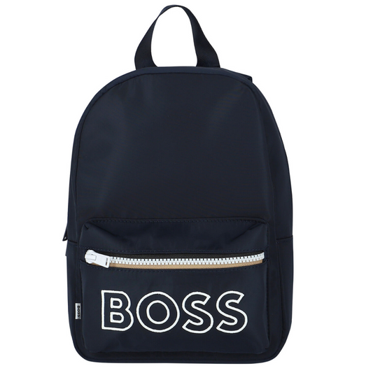 Mochila BOSS Outline Logo Azul Marino