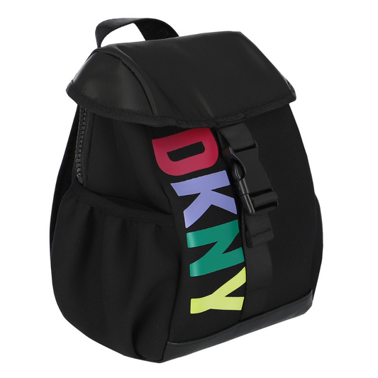 Mochila DKNY con logo multicolor