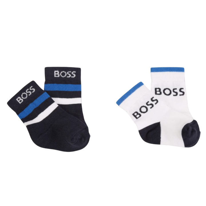 Pack de calcetines BOSS para bebé con rayas