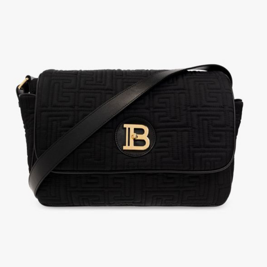 Pañalera Balmain B-Quilted Negra