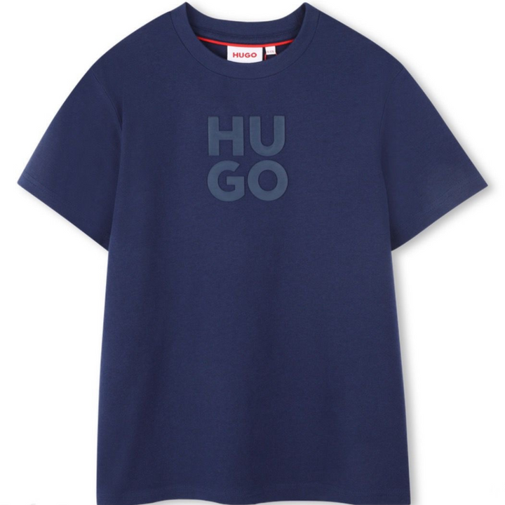 Playera Hugo Azul Marino Para Niño
