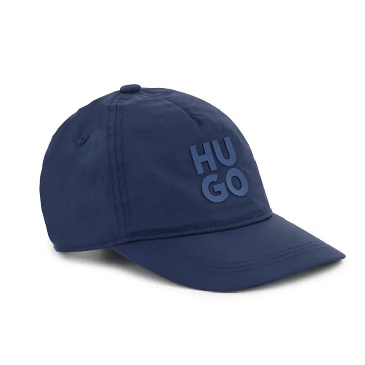 Gorra Hugo Azul Marino Para Niño con Logotipo Tonal