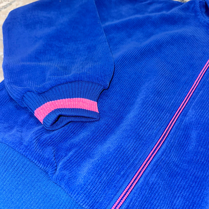 Sudadera Azul con Capucha y Cierre – Billie Blush