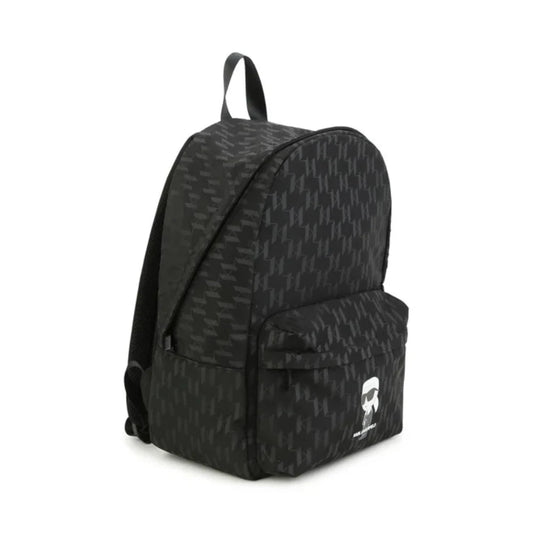EK-mochila color negro niños karl lagerfeld