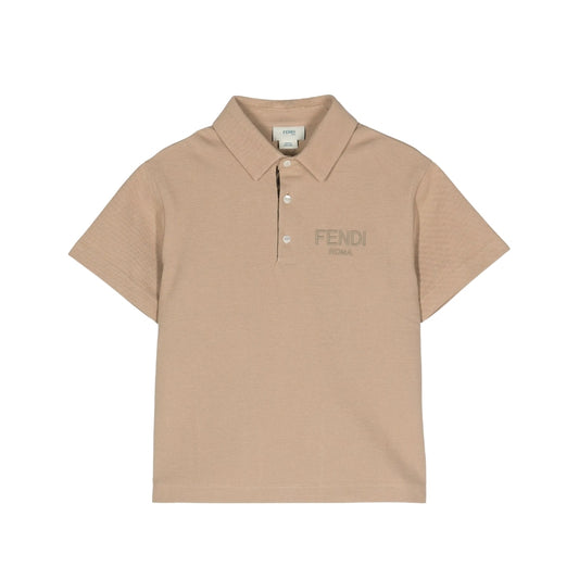 Fendi Roma Polo Beige