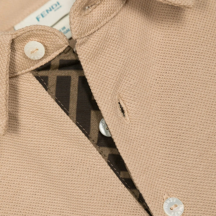 Fendi Roma Polo Beige