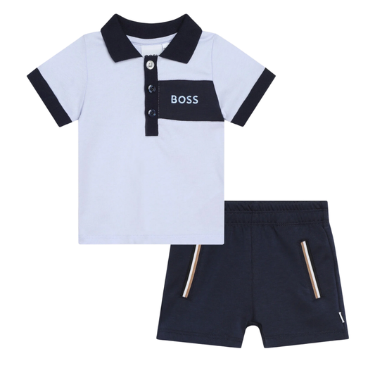 Conjunto infantil tipo polo BOSS