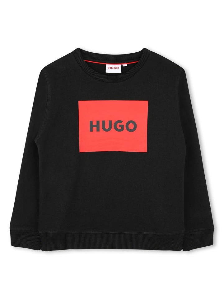 Sudadera con logo estampado Hugo