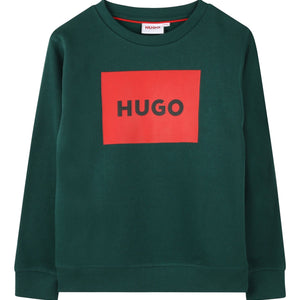 Sudadera con logo estampado Hugo