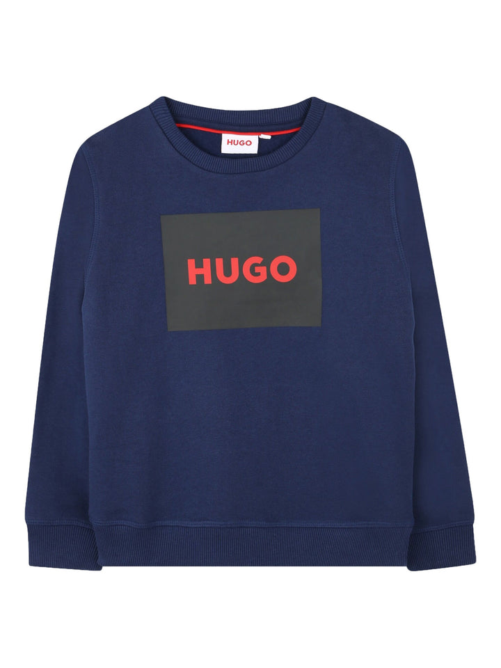 Sudadera con logo estampado Hugo