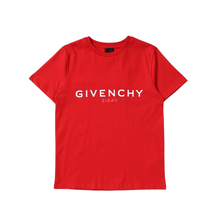GIVENCHY – Playera Roja con Logo