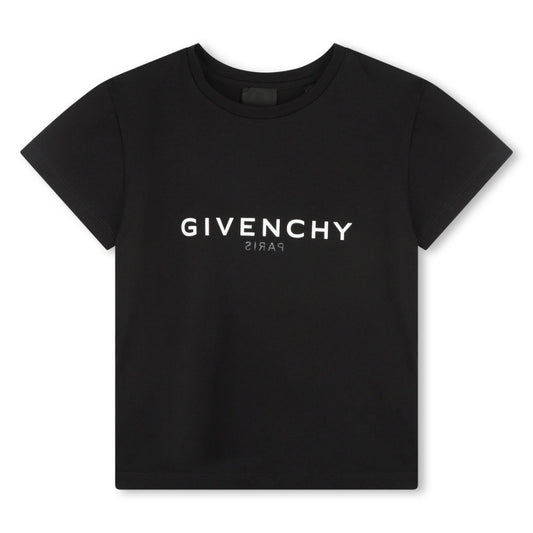 GIVENCHY – Playera Negra con Logo