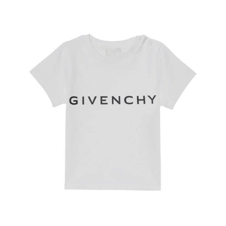 GIVENCHY – Playera Blanca con Logo Clásico