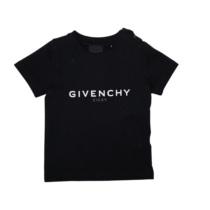 GIVENCHY – Playera Negra con Logo