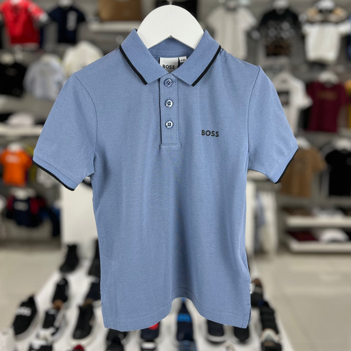 Playera Tipo Polo Boss