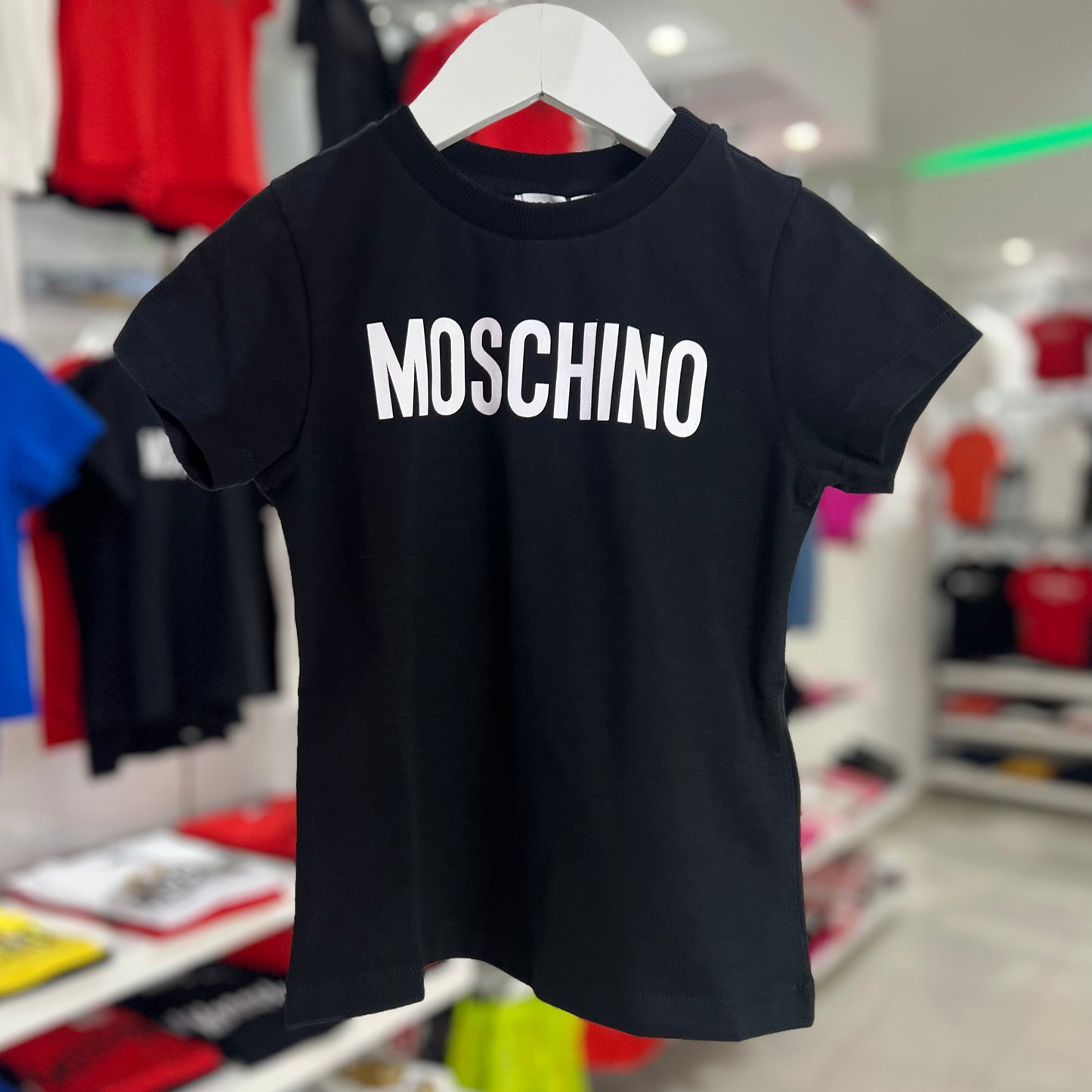 Camiseta Cuello Redondo Moschino