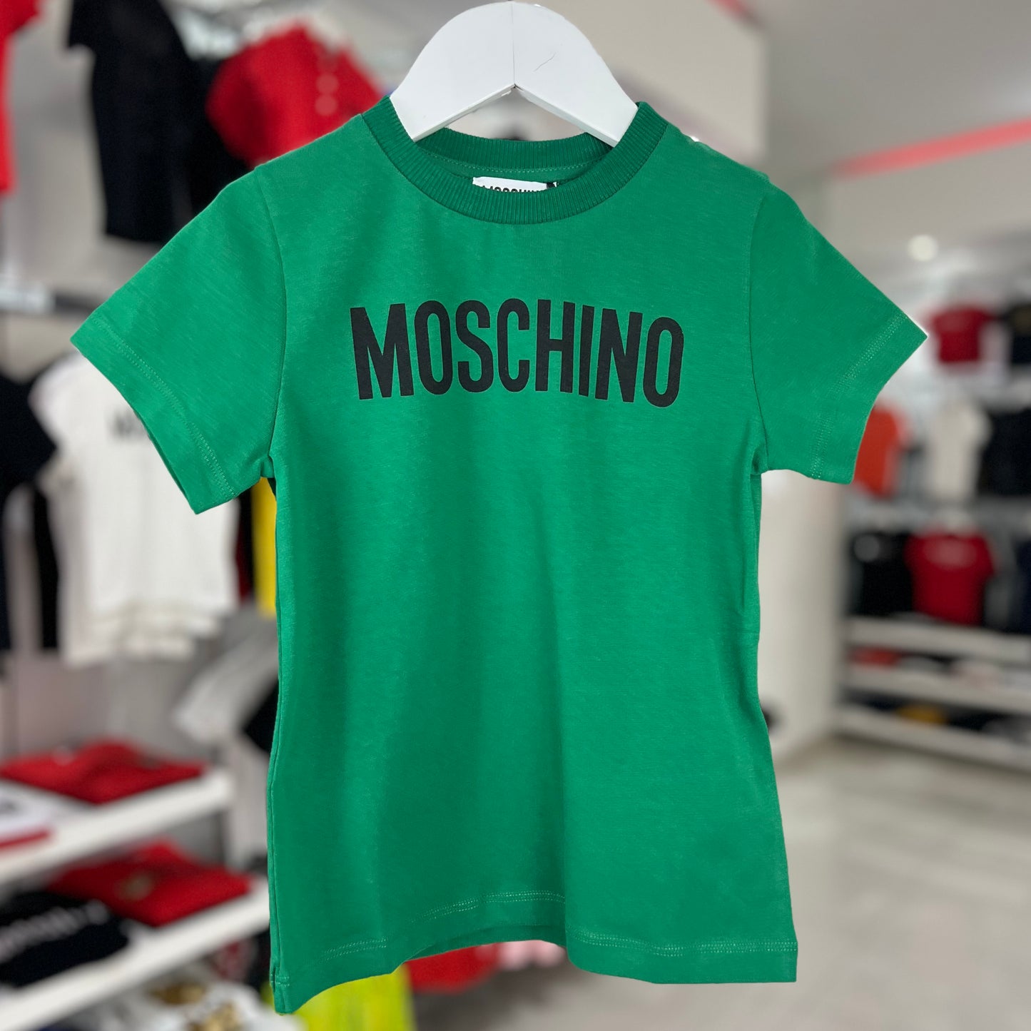 Camiseta Cuello Redondo Moschino