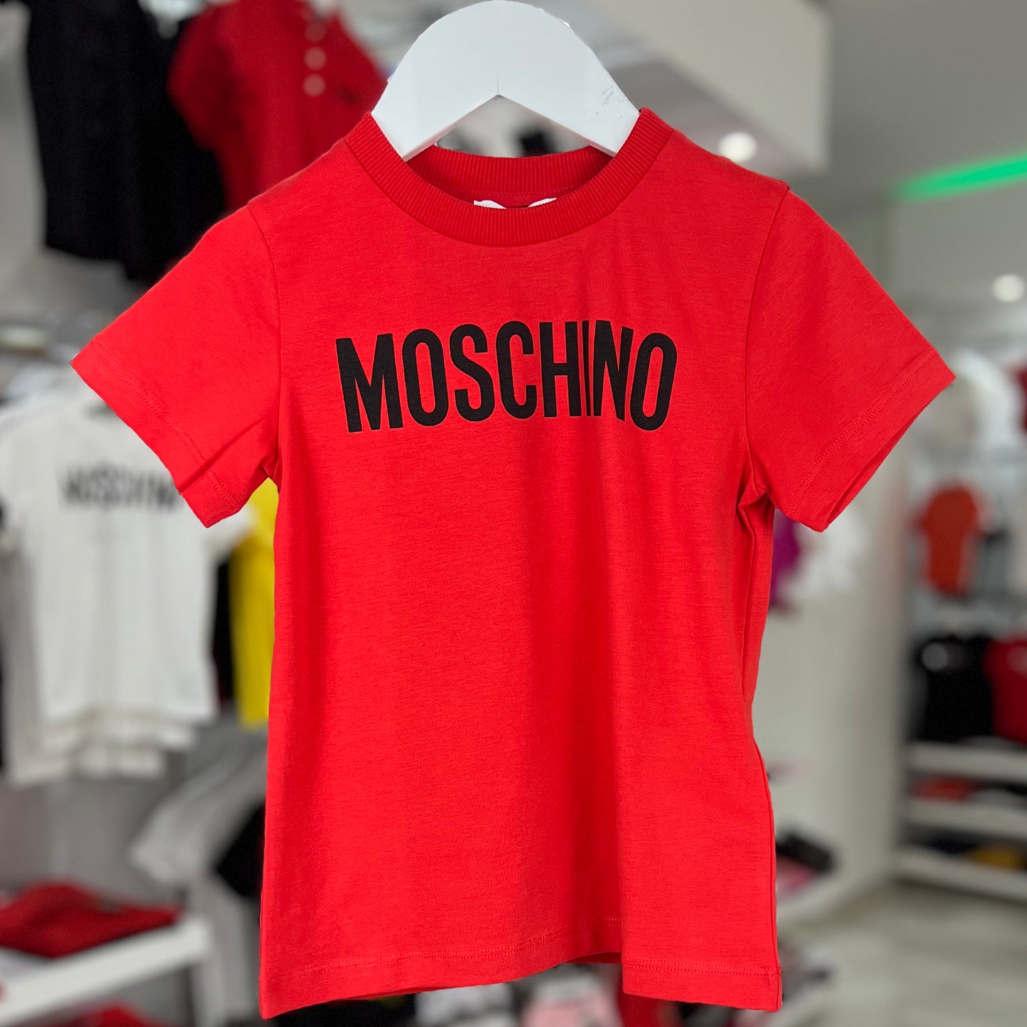 Camiseta Cuello Redondo Moschino