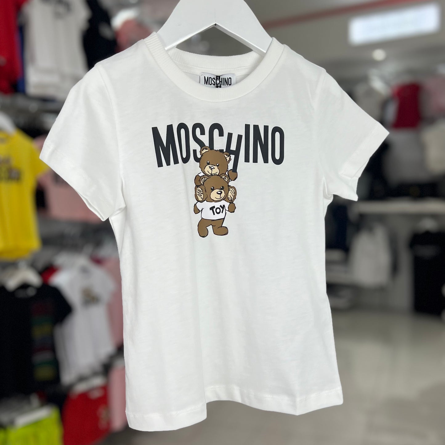 Playera Cuello Redondo Moschino